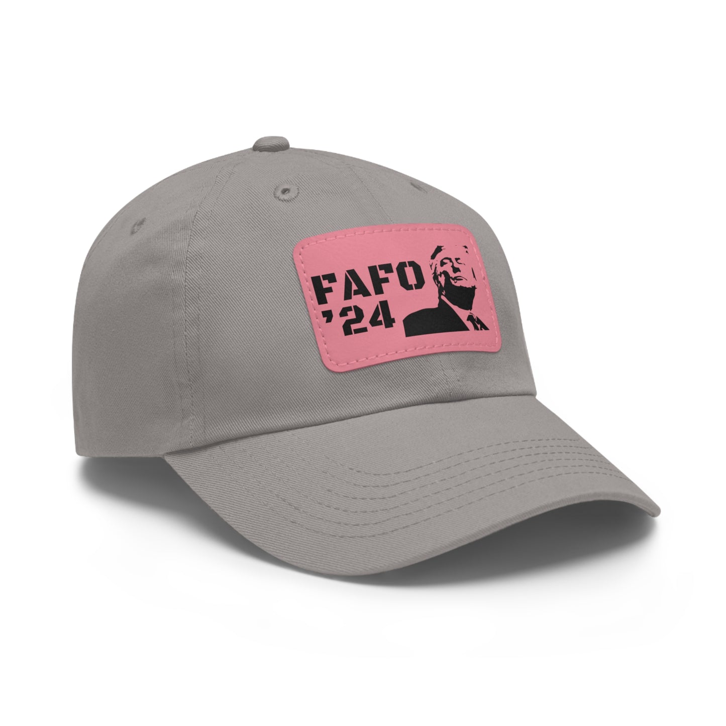 FAFO ‘24 TRUMP Leather Patch Hat