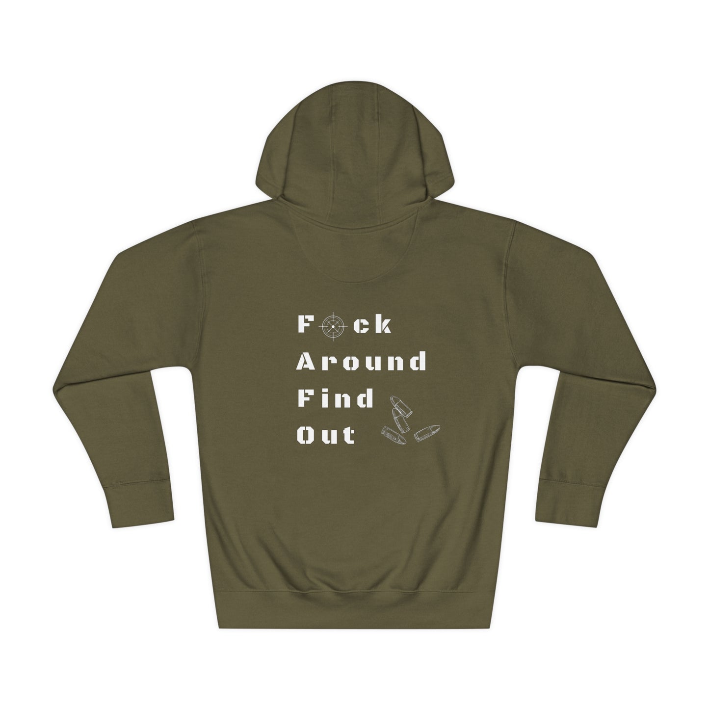 Unisex FAFO Bullet Fleece Hoodie