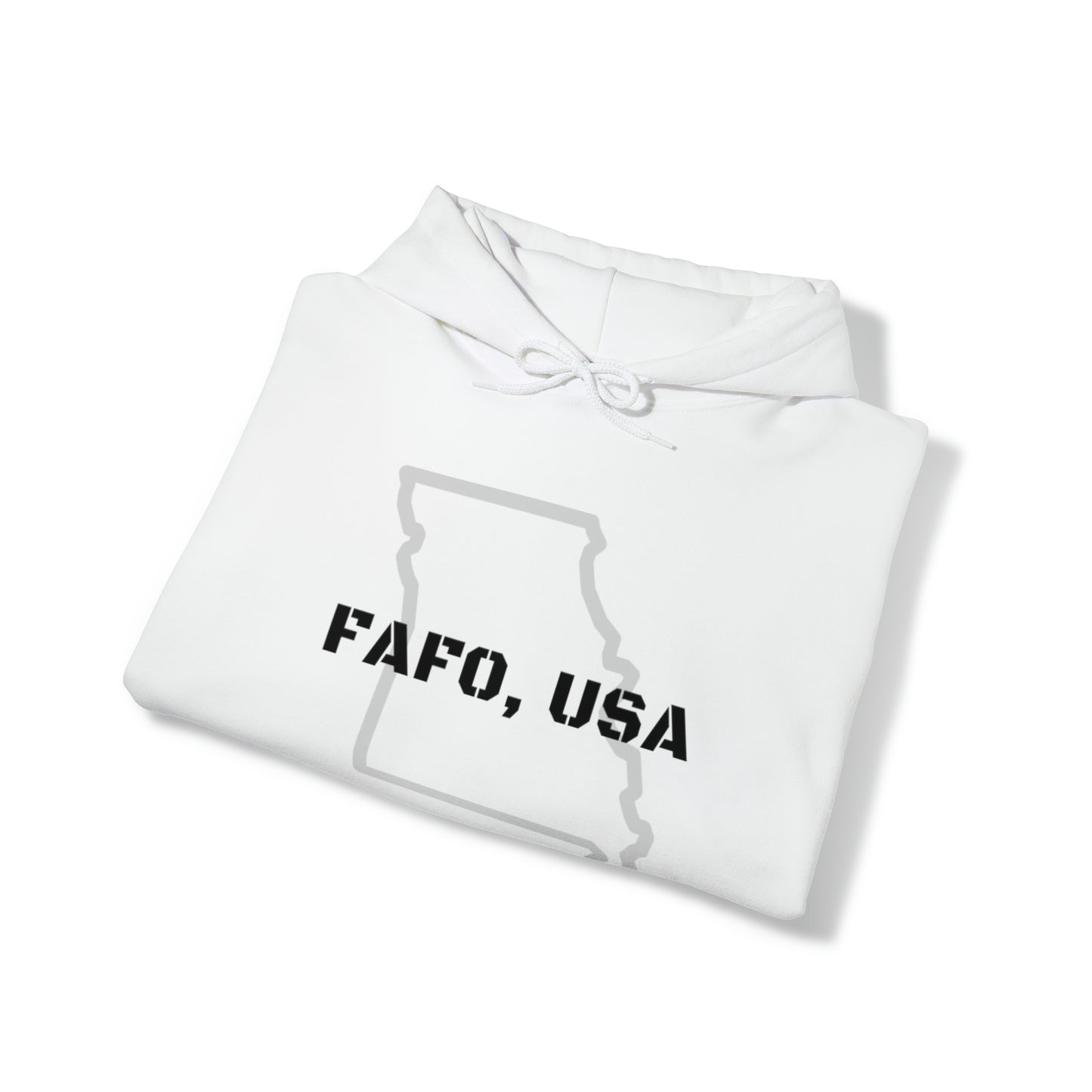 FAFO, USA (MO) Unisex Heavy Blend™ Hooded Sweatshirt