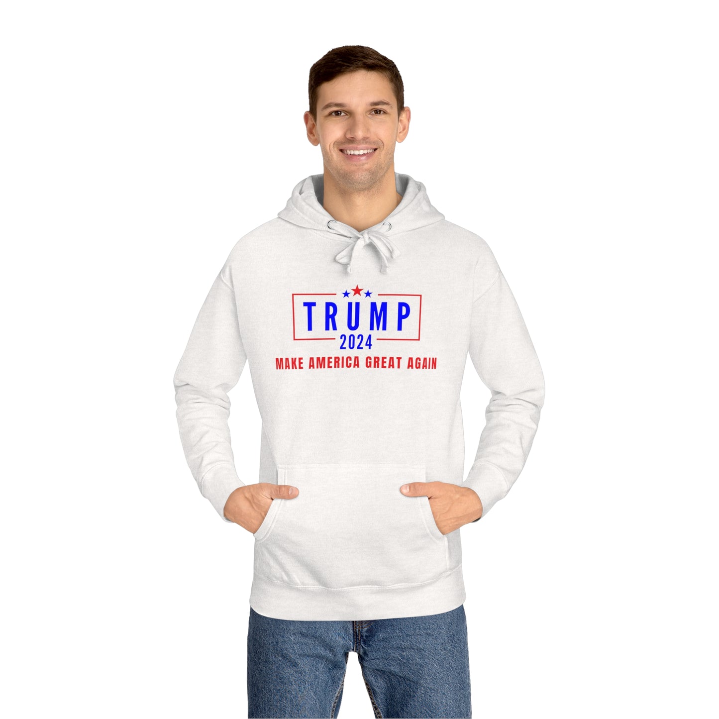 Unisex Trump 2024 Fleece Hoodie