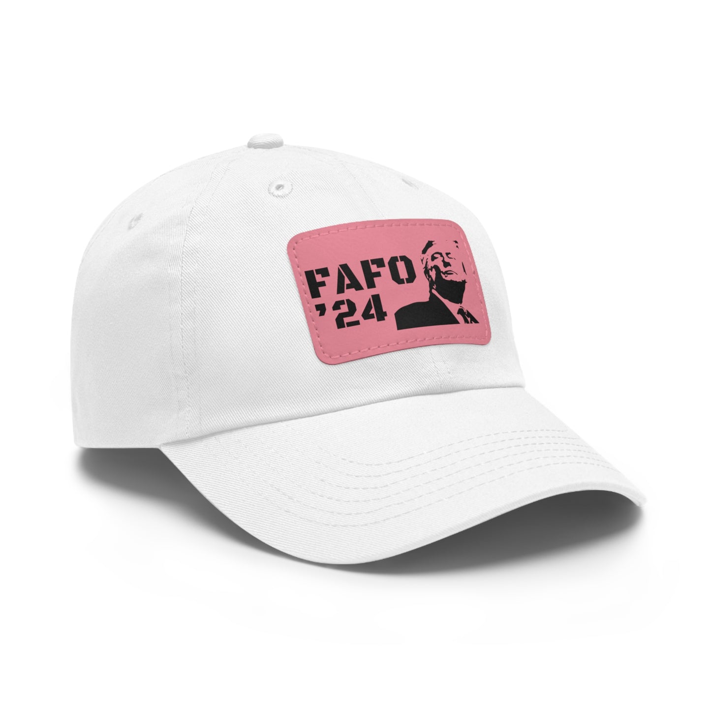 FAFO ‘24 TRUMP Leather Patch Hat