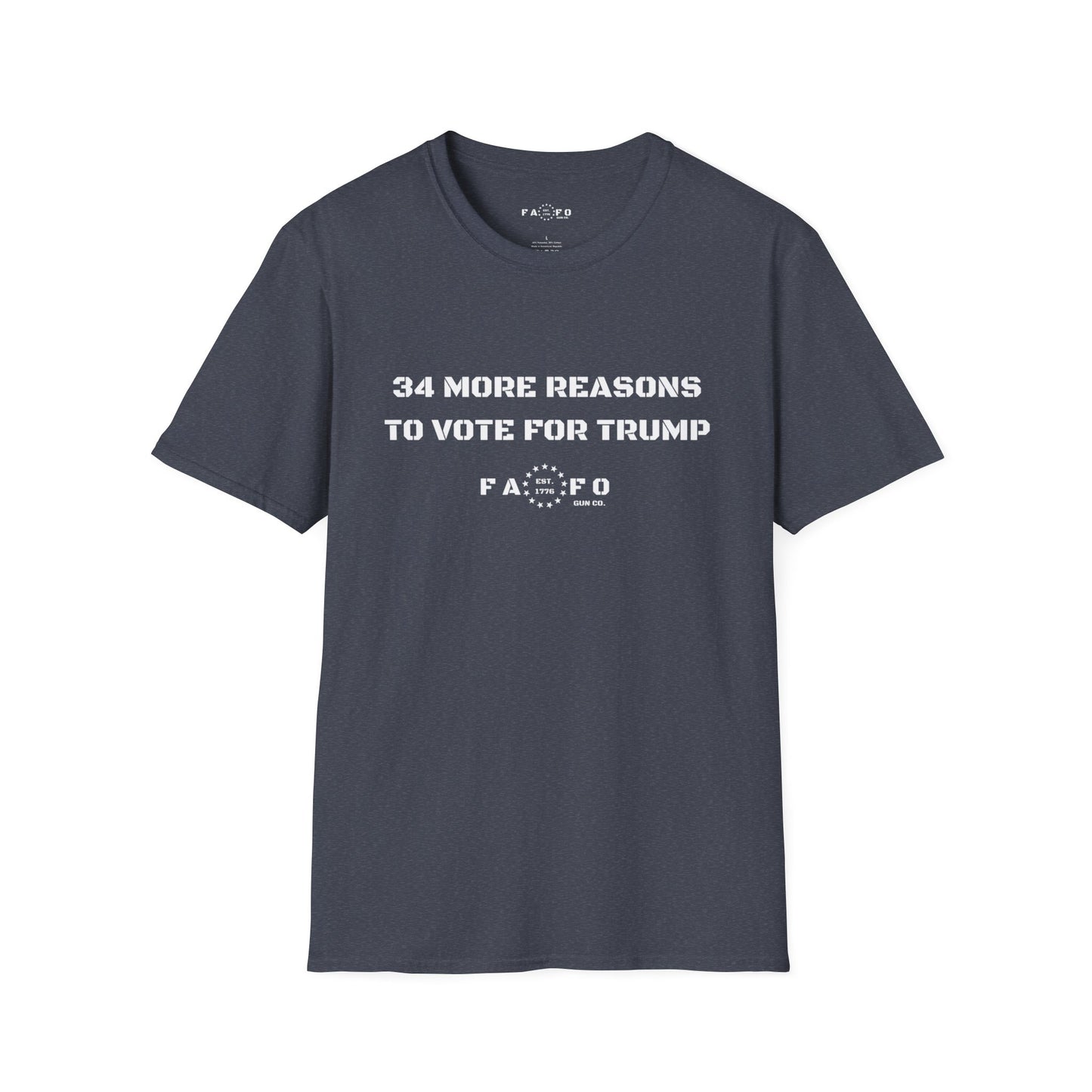 34 More Reasons To Vote For Trump T-Shirt