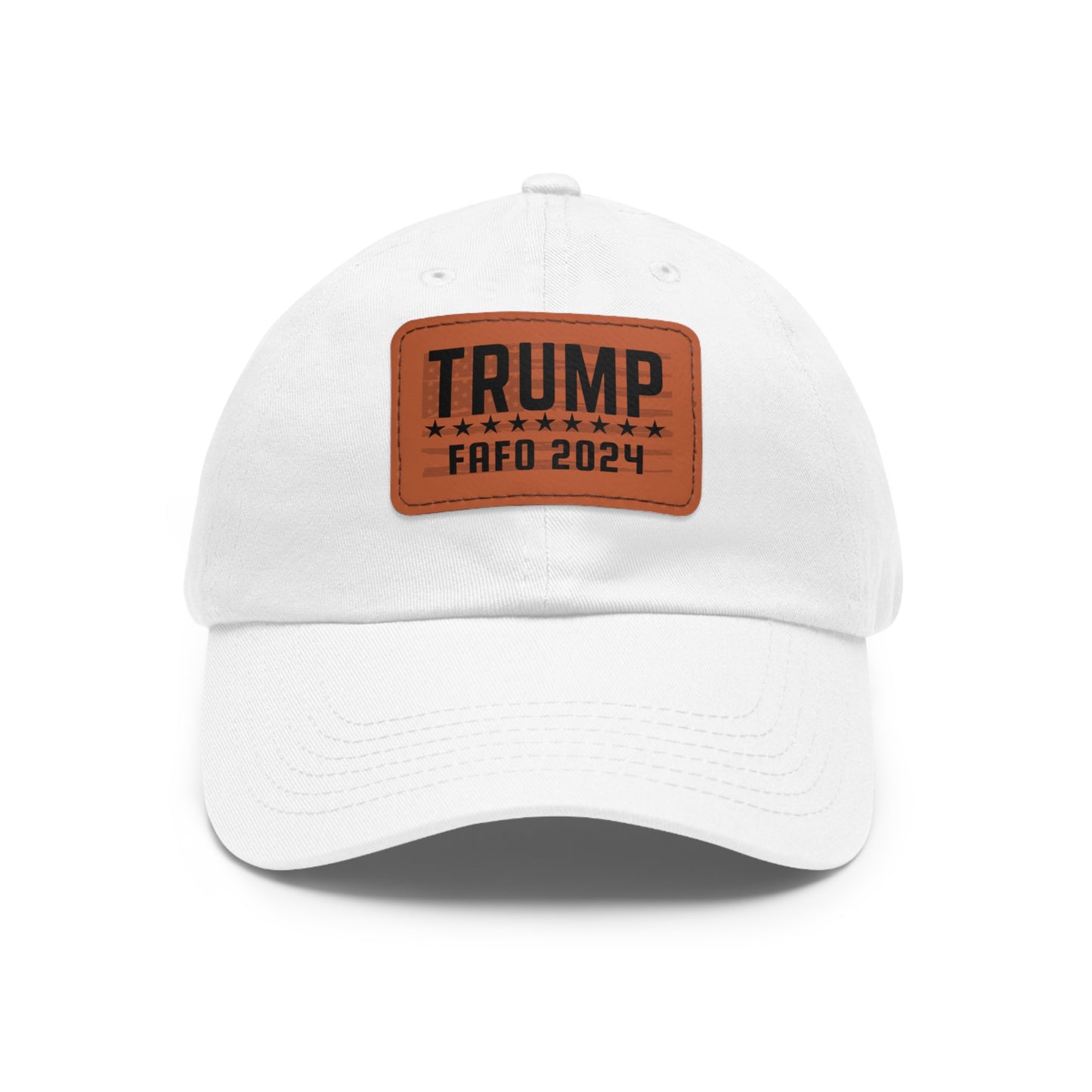 TRUMP FAFO ‘24 Leather Patch Hat