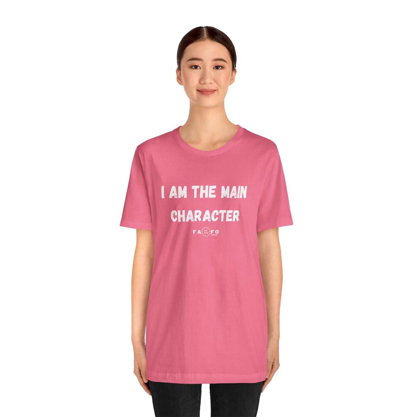 Unisex "I am the Main Character" T-shirt