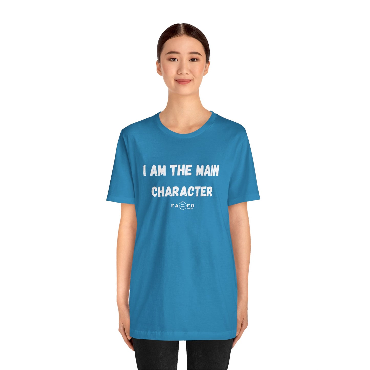 Unisex "I am the Main Character" T-shirt