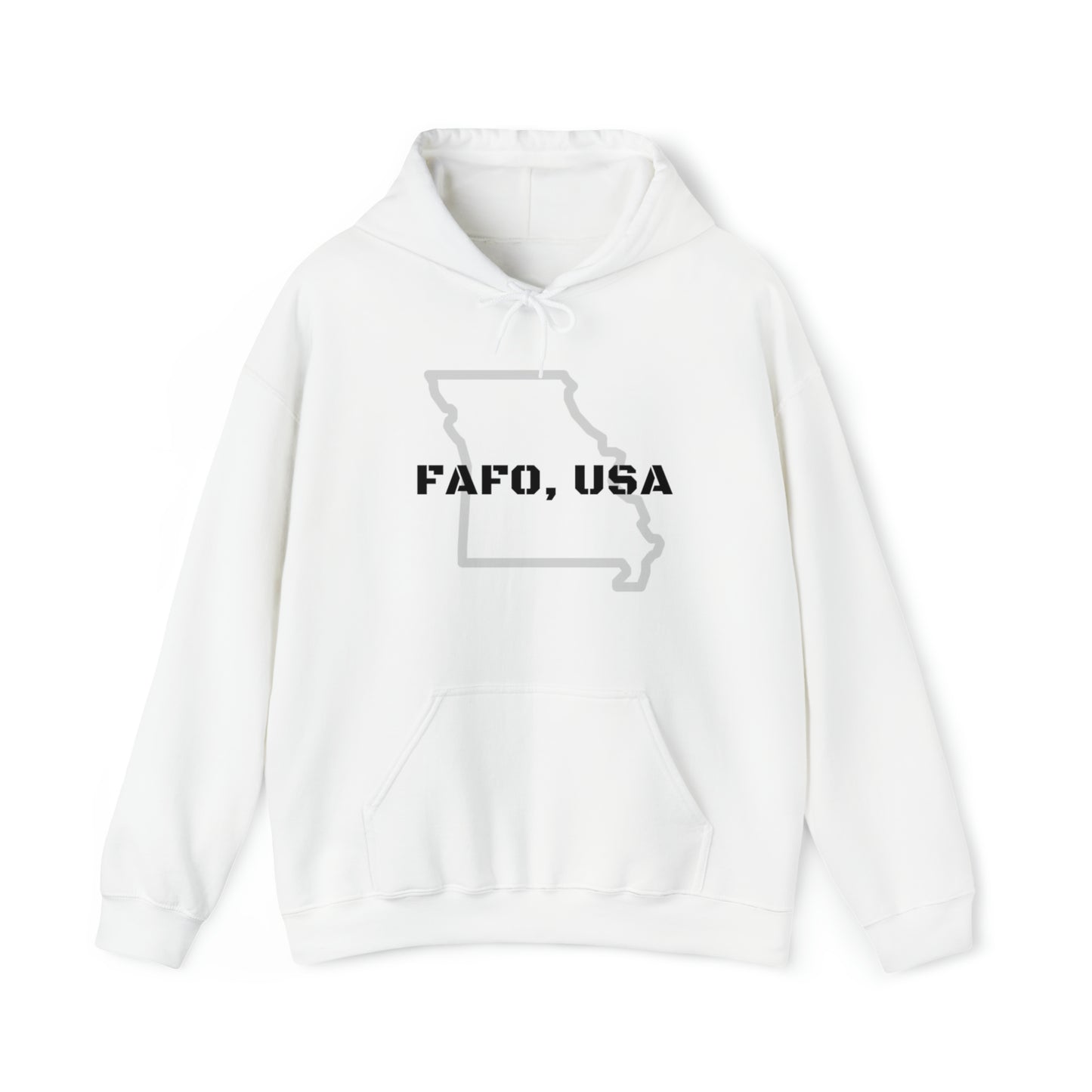 FAFO, USA (MO) Unisex Heavy Blend™ Hooded Sweatshirt