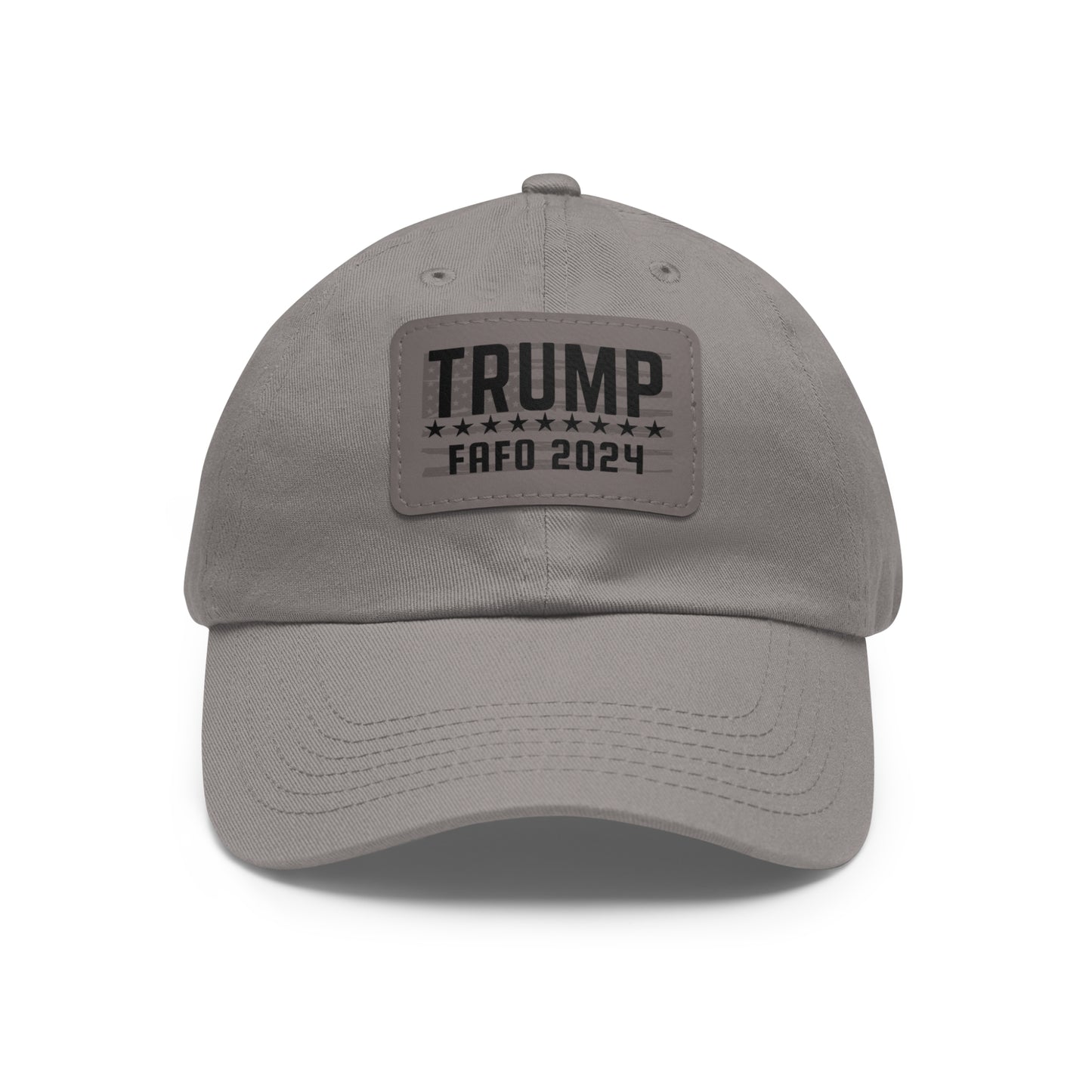 TRUMP FAFO ‘24 Leather Patch Hat