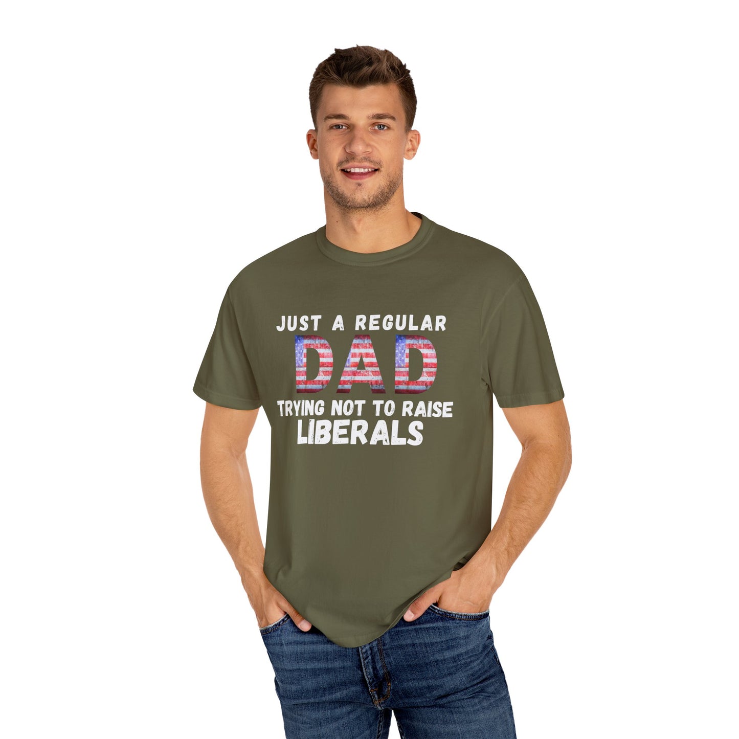 Trying Not To Raise Liberals T-shirt