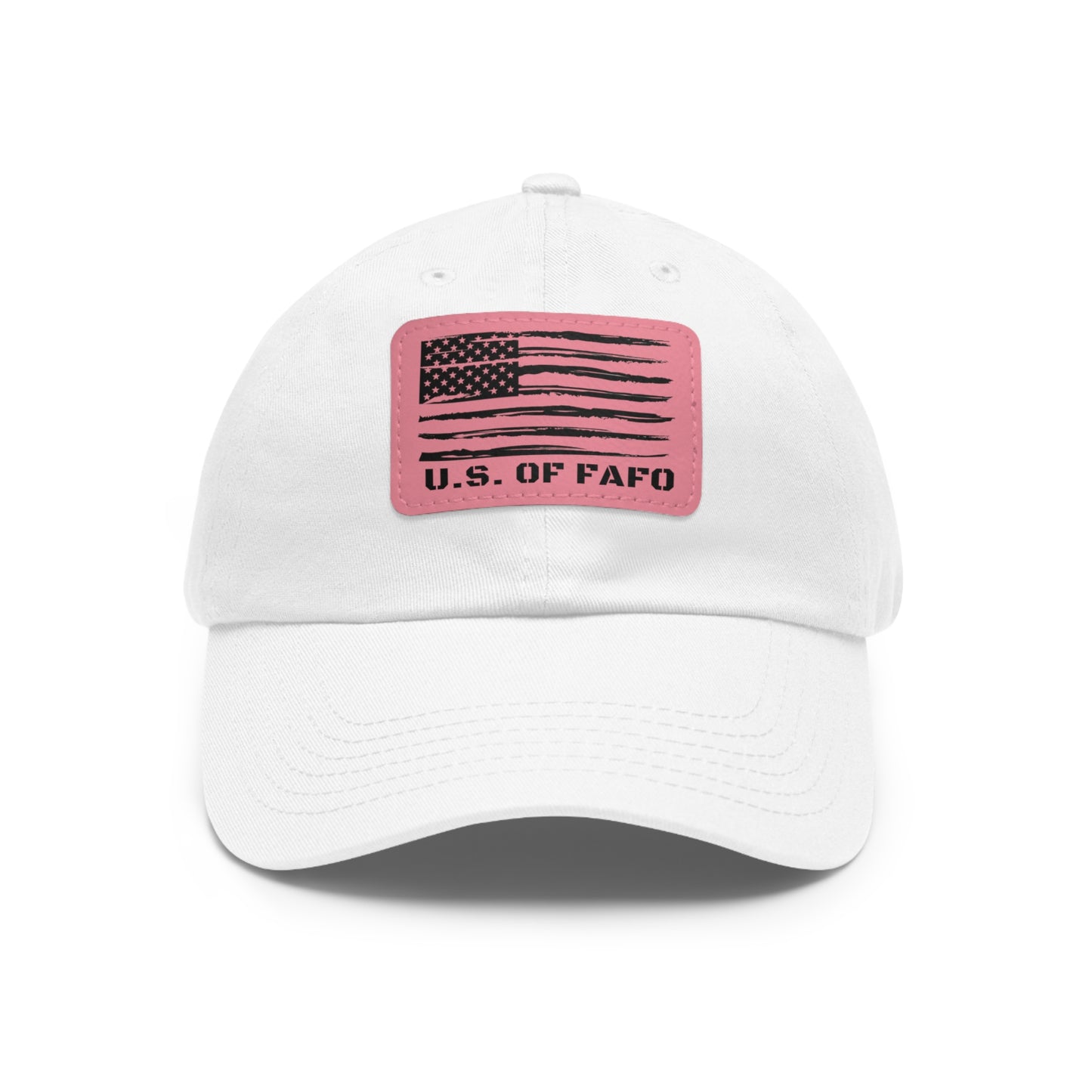 “THE UNITED STATES OF FAFO” Leather Patch Hat