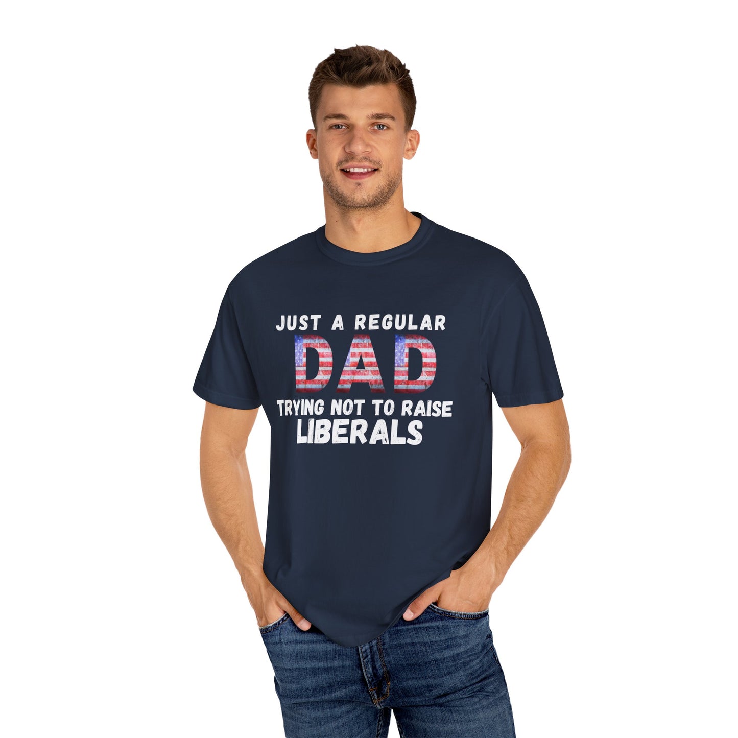 Trying Not To Raise Liberals T-shirt