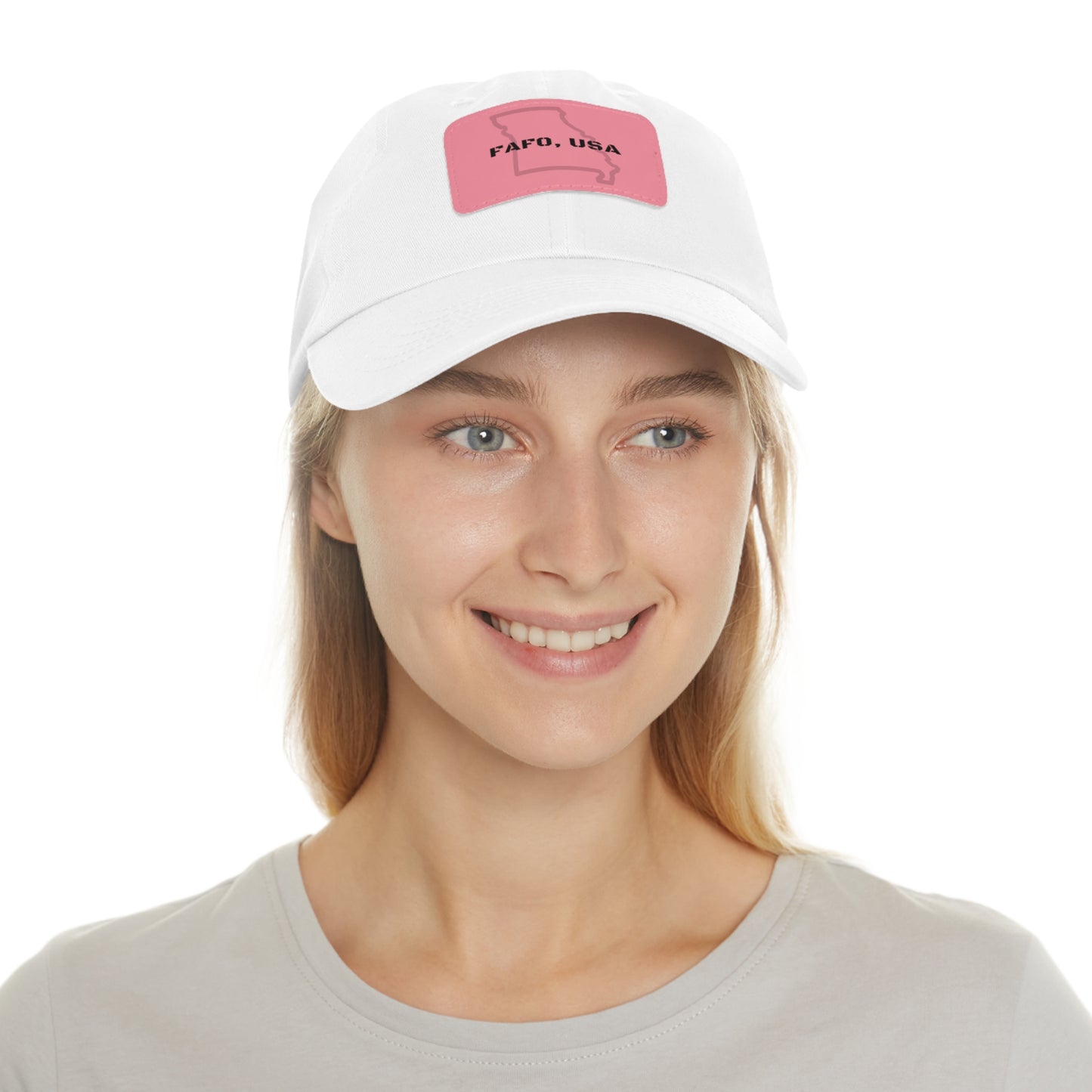 FAFO, USA (MO) Leather Patch Hat
