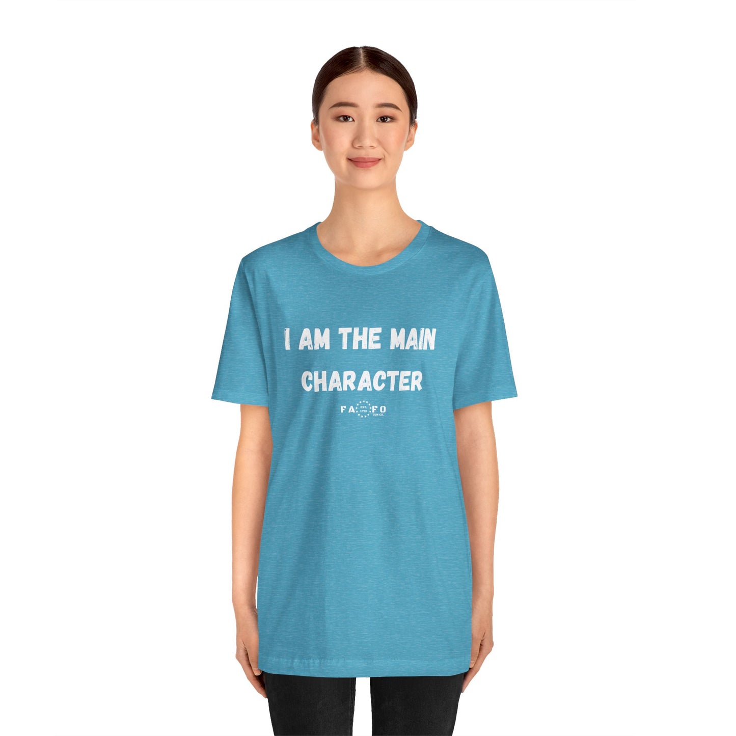 Unisex "I am the Main Character" T-shirt