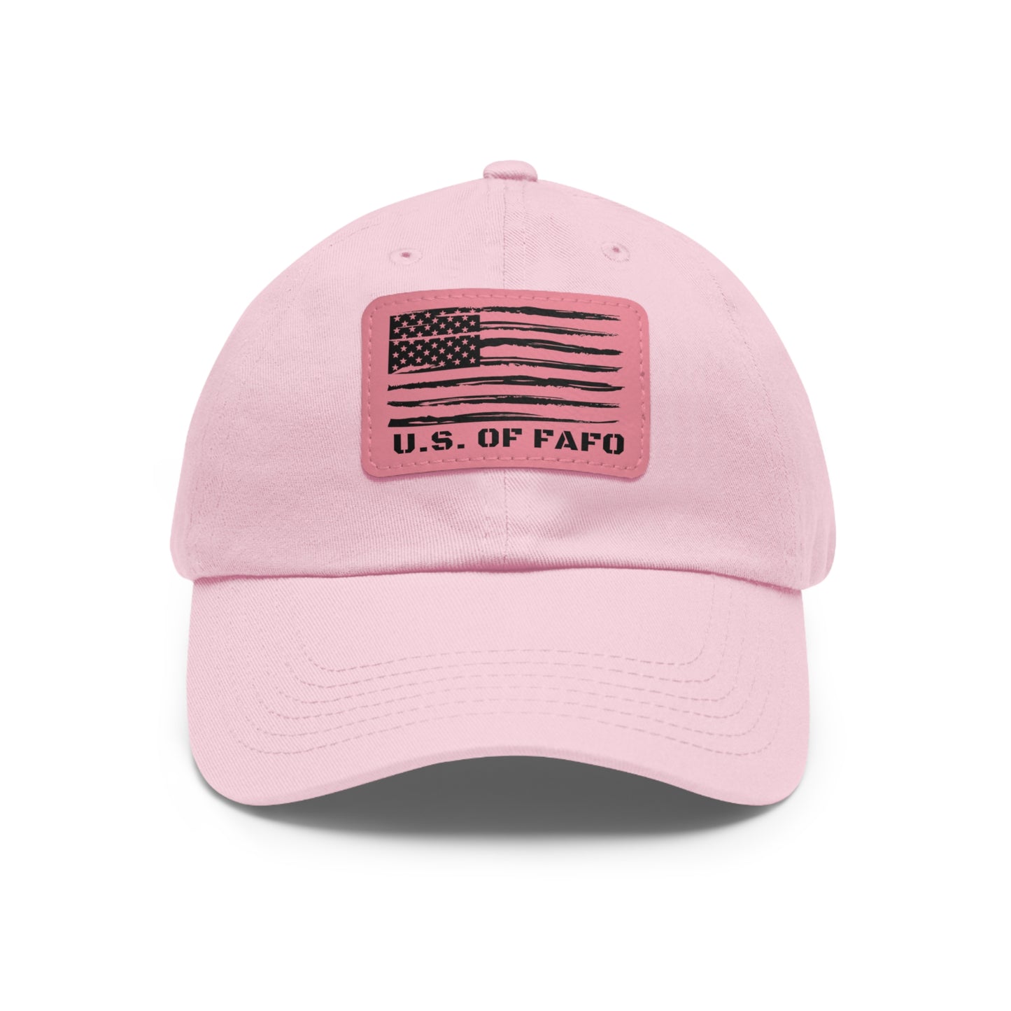 “THE UNITED STATES OF FAFO” Leather Patch Hat