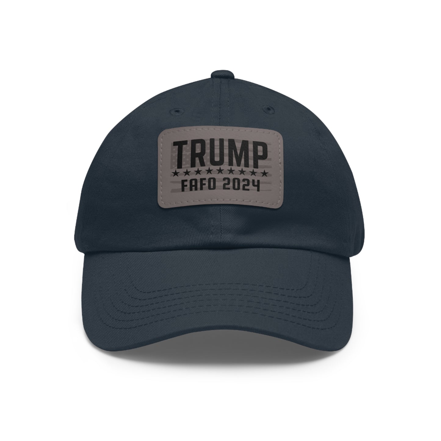 TRUMP FAFO ‘24 Leather Patch Hat