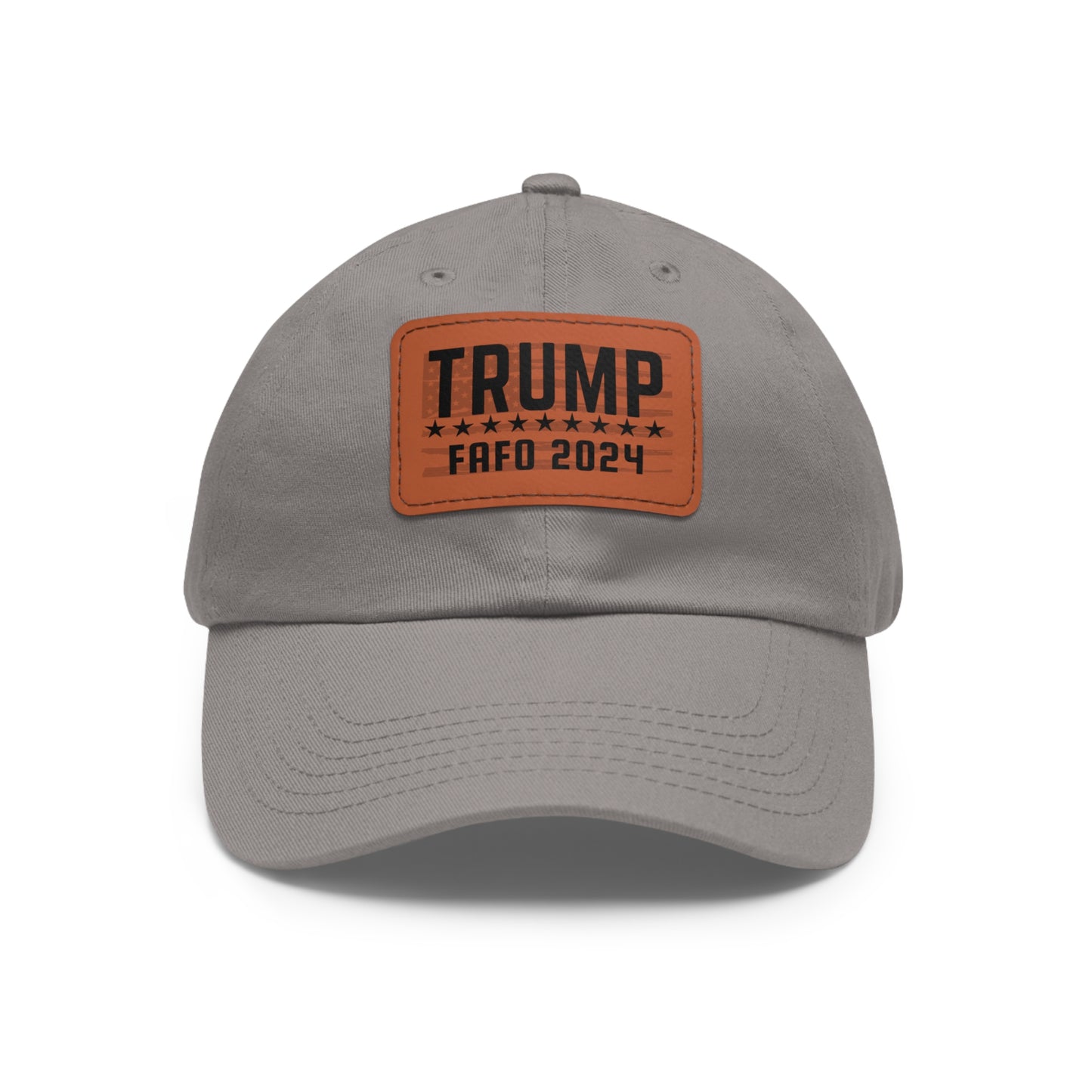TRUMP FAFO ‘24 Leather Patch Hat