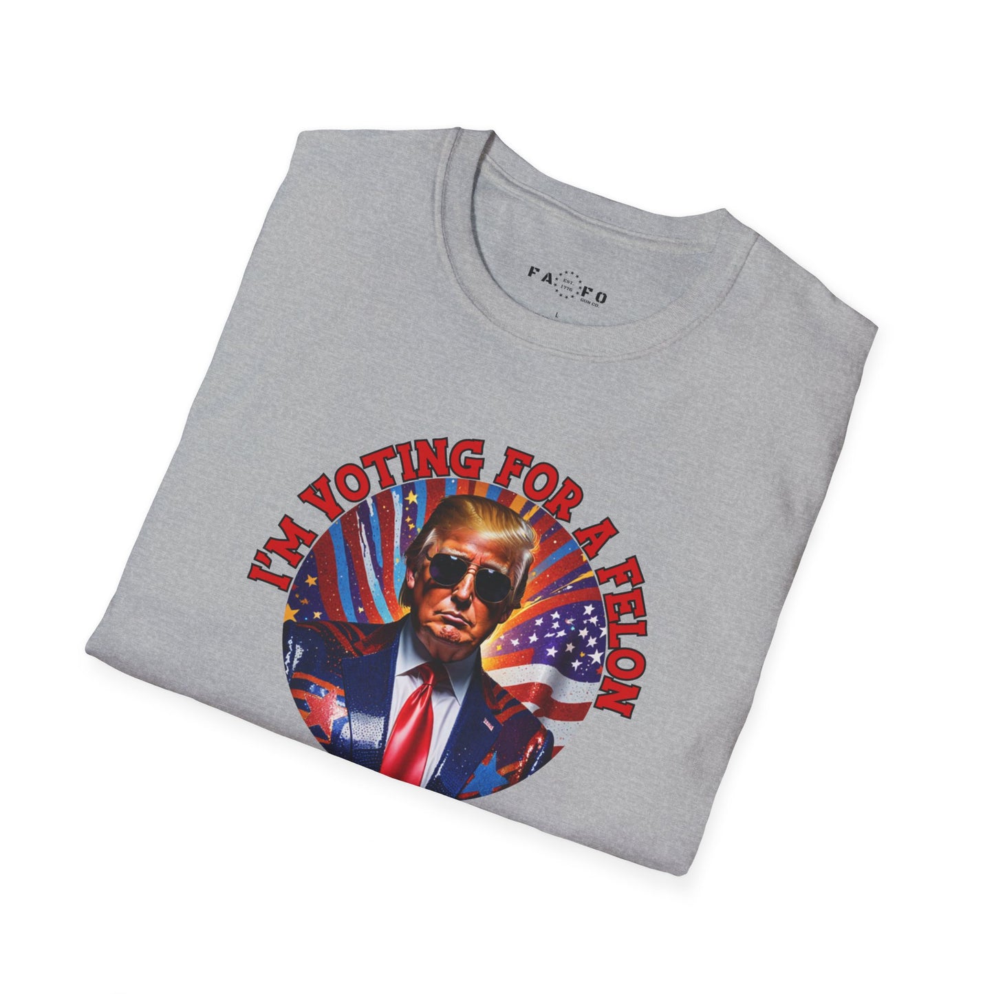 Circle Trump Felon T-Shirt