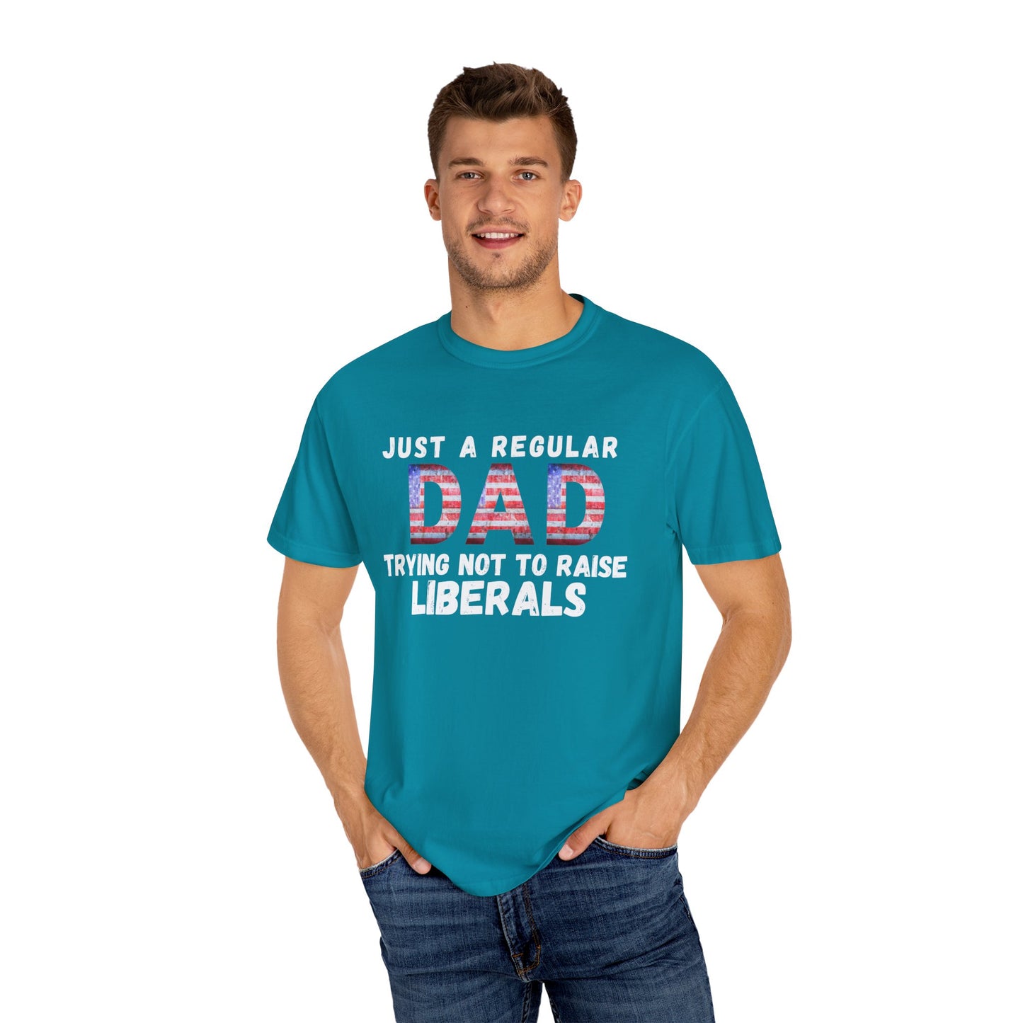 Trying Not To Raise Liberals T-shirt