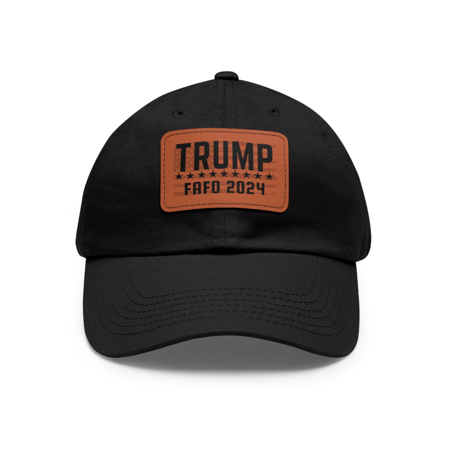 TRUMP FAFO ‘24 Leather Patch Hat