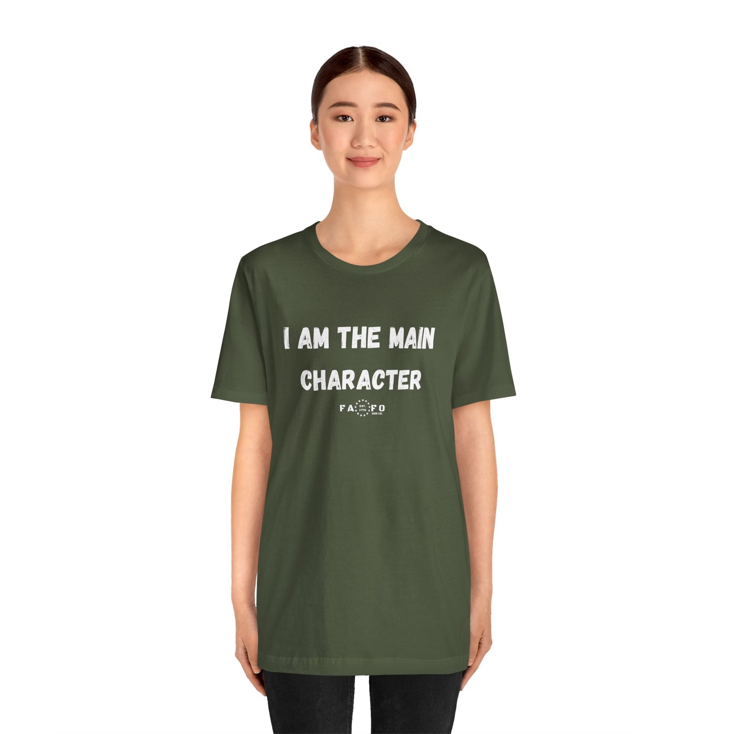 Unisex "I am the Main Character" T-shirt