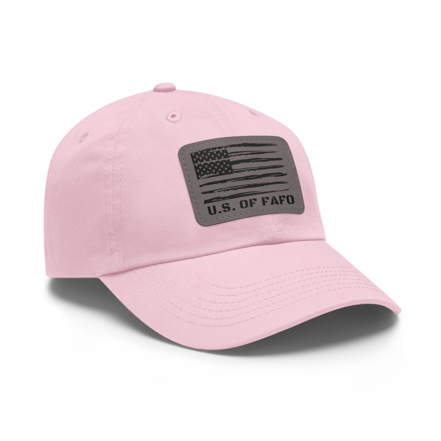 “THE UNITED STATES OF FAFO” Leather Patch Hat