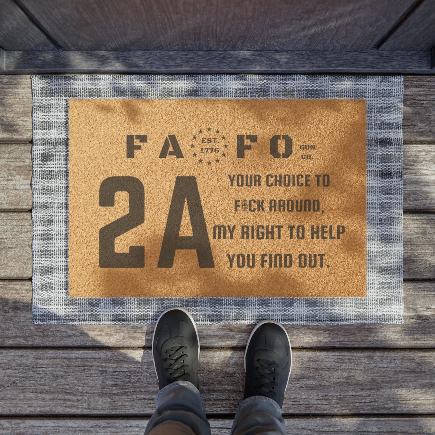 Outdoor Welcome Mat