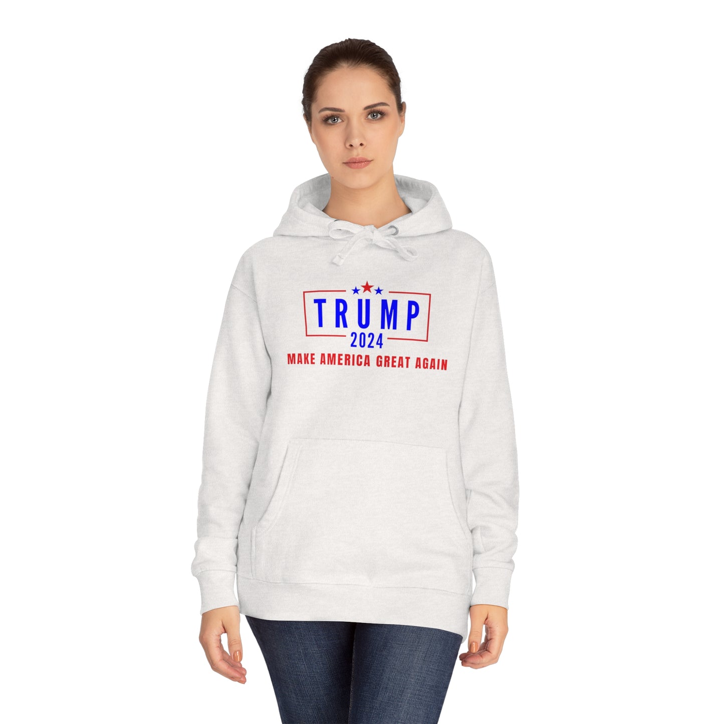 Unisex Trump 2024 Fleece Hoodie