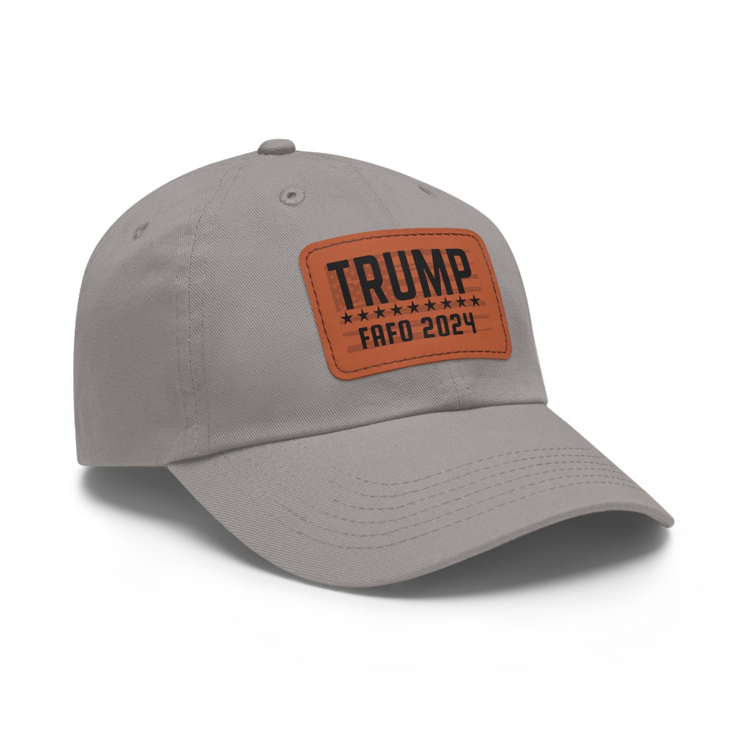 TRUMP FAFO ‘24 Leather Patch Hat