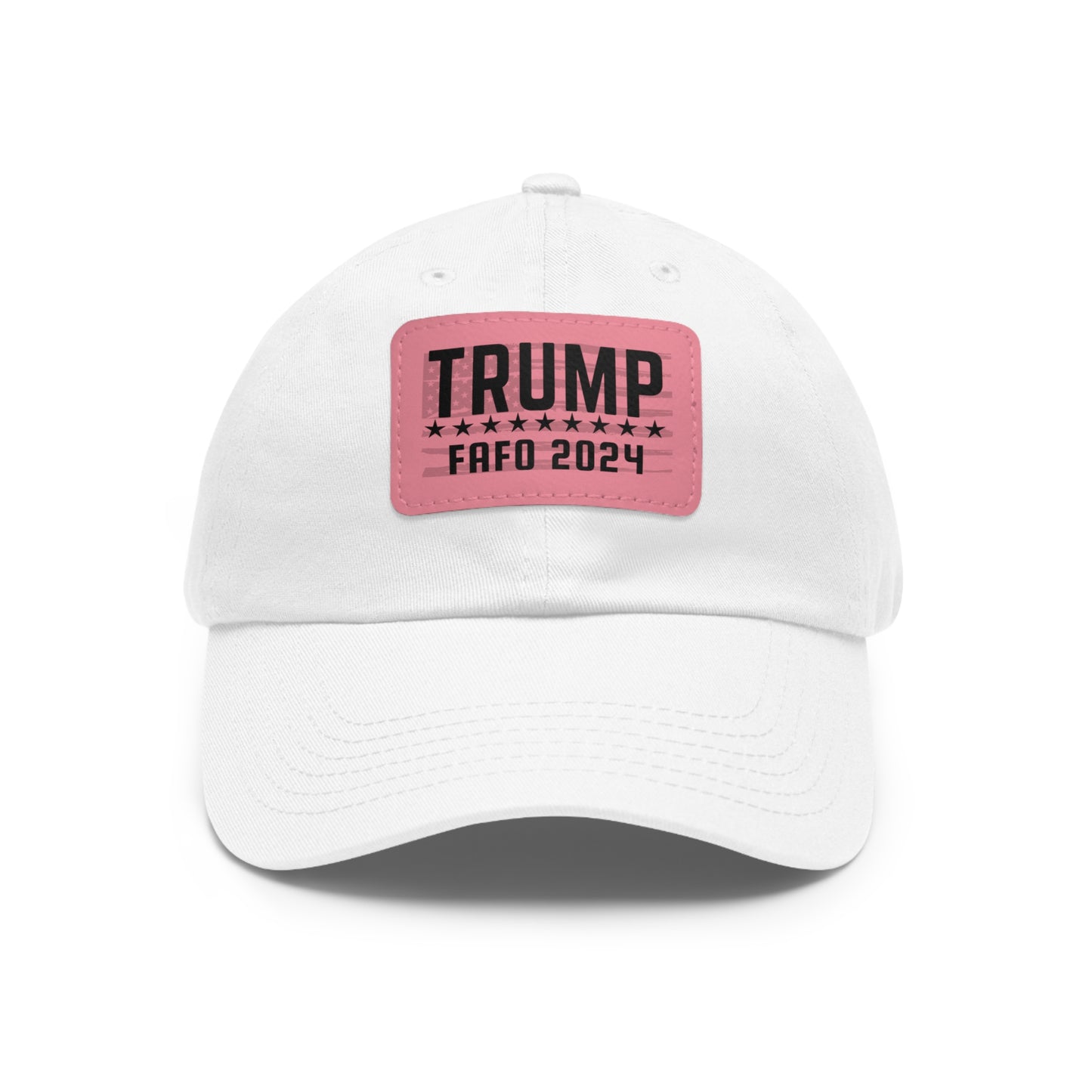 TRUMP FAFO ‘24 Leather Patch Hat