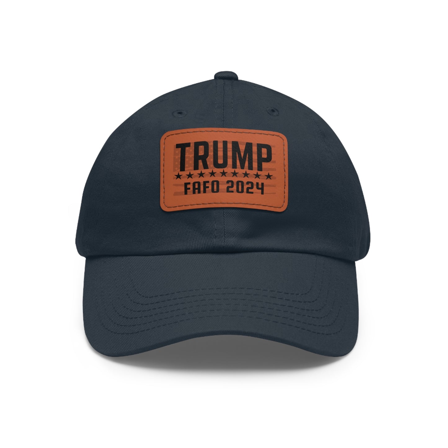 TRUMP FAFO ‘24 Leather Patch Hat
