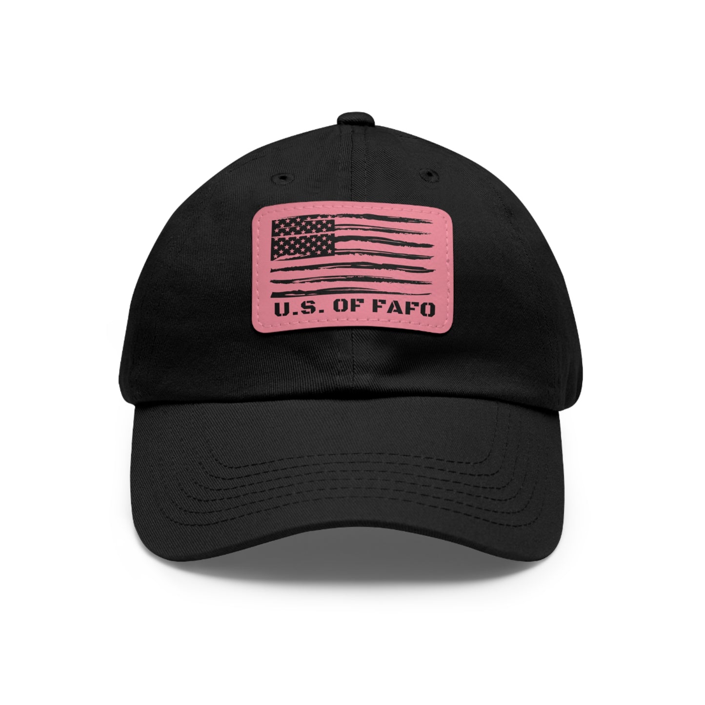 “THE UNITED STATES OF FAFO” Leather Patch Hat
